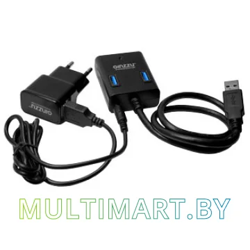 USB-хаб Ginzzu GR-384UAB картинка 2
